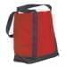 USA Made Nylon Poly Boat Tote Bags, Red-Graphite, XAACL1UAZF