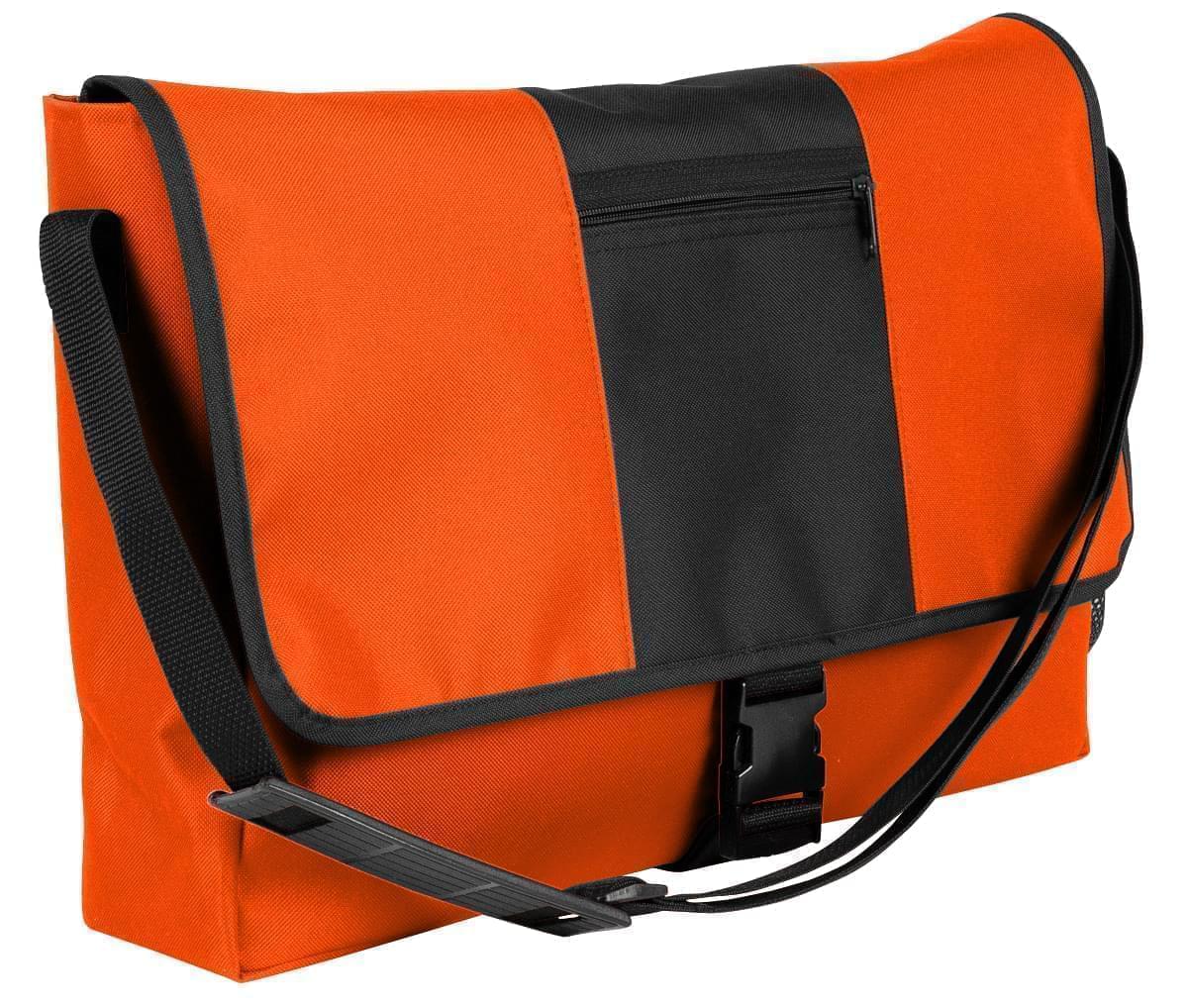 Dad Shoulder Bag-Orange/Black 600 D Poly-3 Sizes