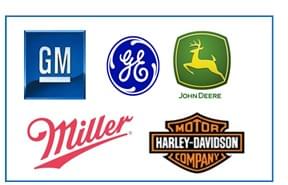 CORPORATE BUYING Company Logos Appear on Made in USA Gear More and More